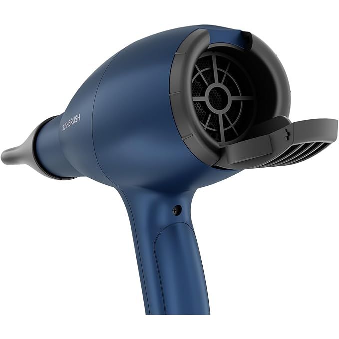 Rush Brush D3 Ultra Hair Dryer with Attachments, 2400 Watt - Navy Blue Rush Brush D3 Ultra Hair Dryer with Attachments, 2400 Watt - Navy Blue
